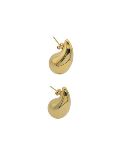Modern Teardrop Stud Earrings