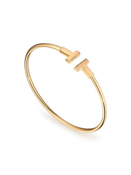 Tiffany-Inspired Wire Bangle