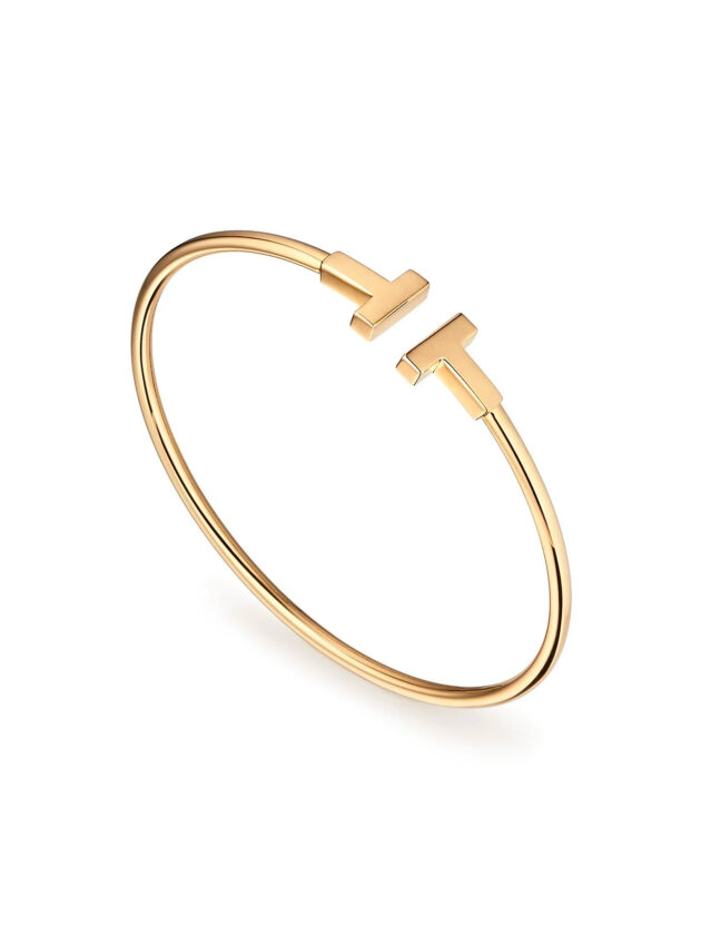 Tiffany-Inspired Wire Bangle