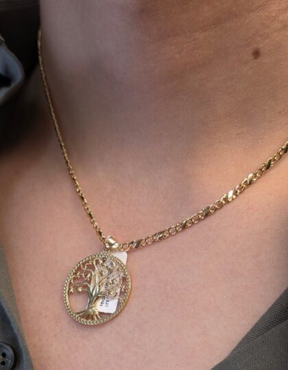 Chain 18KT GOLD Solid Fancy 20in 3mm