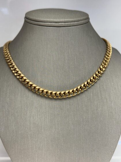 Chain Cuban Miami 14KT Hollow 26in 7.4mm