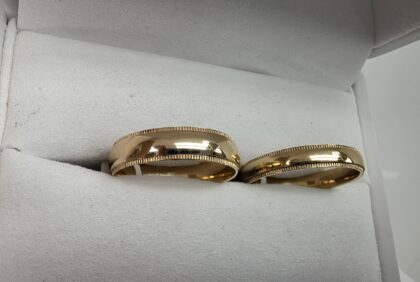 Aros de Matrimonio 18KT Size 6 | 11.5