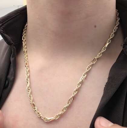 Cadena 18KT Caballero