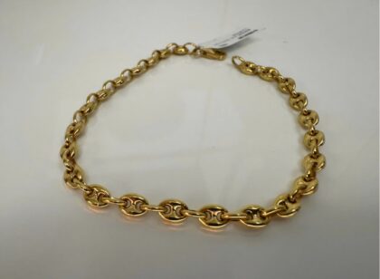 Pulsera Estilo Gucci 7.5in 18KT