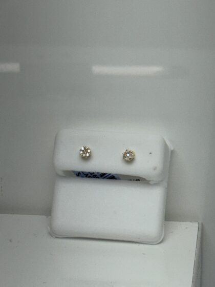 Aretes Diamante 18KT