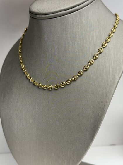 Cadena tejido Gucci puff 24 inch 5mm