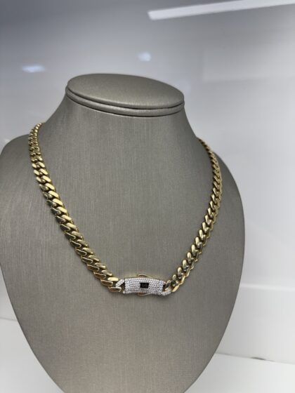 Chain gold Monaco 26inch 8mm